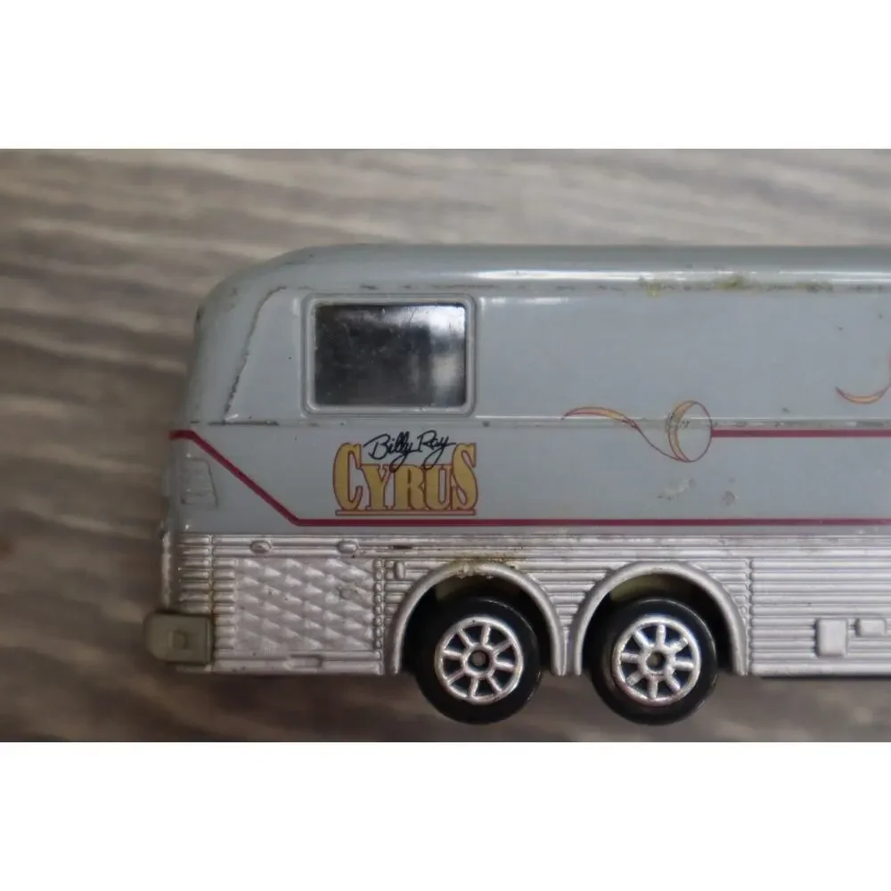 Vintage Billy Ray Cyrus Some Gave All 1993 Tour Bus Gray Red Eagle Coach